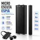Micro Escuta Espiã com Ativação por Voz