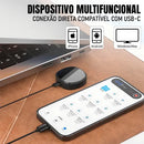 Gravador De Voz Espião 64gb Magnético Com Ia E Usb