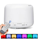 Umidificador Difusor Ultrassônico 300ml com LED 7 Cores e Controle