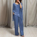 Conjunto Lumina™ com Caimento Fluido e Detalhes Brilhantes / Conforto e Elegância Que Você Merece, Mulher!