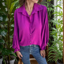 [COMPRE 1 E LEVE 2] Camisa Letizia™ em Viscose com Toque Sedoso e Mangas Morcego / Para Mulheres que Escolhem o Conforto sem Abrir Mão do Encanto!