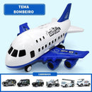 Avião AirForce™ com 6 Carrinhos de Tema Bônus!!