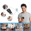 Carregador de Celular com Câmera Wifi Full HD